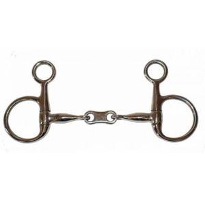 Bocados para Caballos Baucher de Acero Inoxidable OEM Premium con Eslabones Franceses, Opciones de Diseño de Logotipo Personalizado, Tamaños Personalizados - Product Image 1