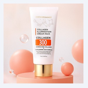 Masque Dermarssance Collagen Illumination Cream Pack Fabriqué en Corée 75 ml Acide hyaluronique PEPTIDE Unisexe - Product Image 4