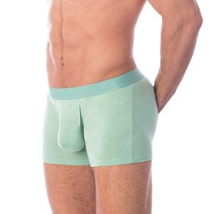 Sous-vêtements classiques pour hommes avec logo personnalisé, couleur unie, confortables, vente en gros, caleçons et boxers pour hommes de haute qualité, élastiques - Product Image 1