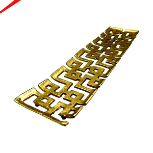 High Quality <b>Silver</b> <b>Mirror</b> Polished Metal Decorative & Serving <b>Tray</b> with Golden Finish for Home and Restaurant - Product Image 1