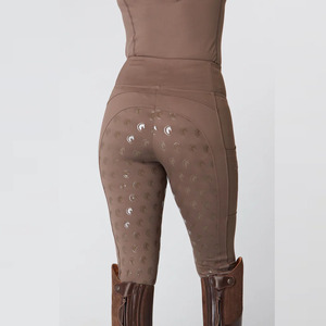 Pantalones de Montar a Caballo de Alta Calidad, Elásticos en 4 Direcciones, Leggings, Ropa Ecuestre, en Tela Técnica con Tacto Suave - Product Image 5