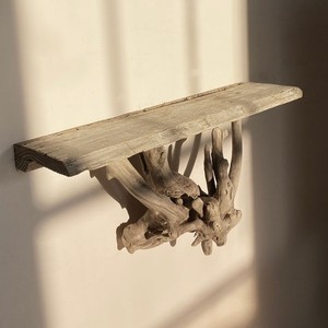 Handcrafted Driftwood <b>Wall</b> Shelf - Rustic Wooden <b>Wall</b> <b>Decor</b> - Wholesale - Product Image 1