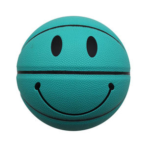 Ballons de basketball pour jeunes 2026, taille 6/7, en cuir PU, couleur unie, avec logo personnalisé, pour entraînement et jeu en salle - Product Image 2