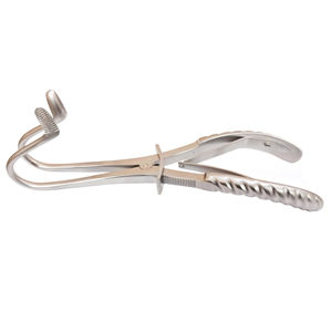 Écarteur buccal Fergusson-Ackland en acier inoxydable, instrument chirurgical avec mécanisme de verrouillage à cliquet et cadre réglable - Product Image 2