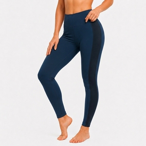 Premium Women's Compression <b>Leggings</b> OEM Private Label High Waist Yoga Pants <b>Workout</b> Fitness Eco-Friendly Knitted Sport - Product Image 2