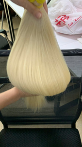 Extensions de cheveux vierges vietnamiens 100% naturels, en vrac, lisses, super double drawn, toutes couleurs, teintes - Product Image 2