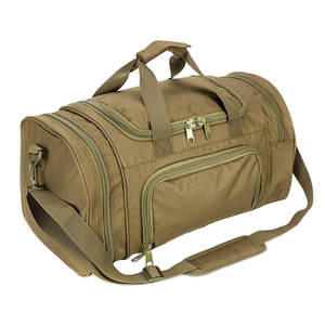 Sac de sport de grande capacité, prêt pour le voyage, en nylon, avec fermeture éclair sécurisée, sangle réglable, manipulation confortable pour les sports de plein air - Product Image 1