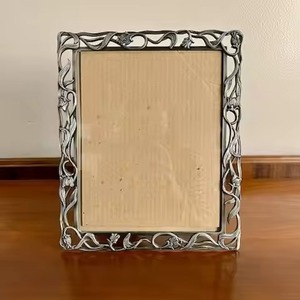 Luxury Style Metal Glass Photo <b>Frame</b> Stylish Photo Display Modern Interior Decoration - Product Image 2
