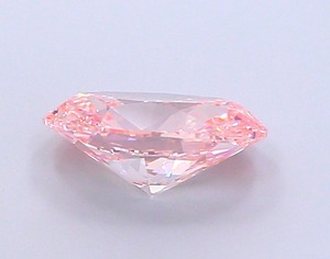Diamant CVD rose vif fantaisie de 3,52 carats, de forme ovale, de luxe, cultivé en laboratoire, clarté VVS2, polissage excellent, diamant non monté pour bijoux - Product Image 3