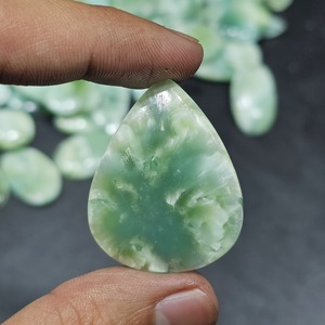 Lot de cabochons en héminorphite chatoyante, vente en gros de pierres précieuses en héminorphite pour la fabrication de bijoux - Product Image 3