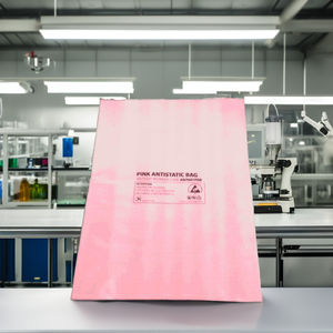 Bolsas de Polietileno de Baja Densidad (LDPE) Rosas Antiestáticas con Cierre Hermético, Protección Estática y Cumplimiento de RoHS para Embalaje Electrónico - Product Image 1