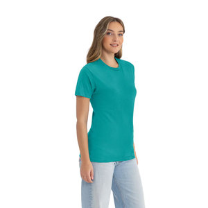 Jerzees Classics Tee – 100% Cotton Pre-Shrunk Soft Unisex Teal T Shirt Ideal for Printing & Branding Soft Premium Cotton Tee - Product Image 6