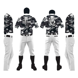 Nouveauté : Ensemble uniforme de baseball et de softball sur mesure, 100 % polyester, haute qualité, respirant - Product Image 1