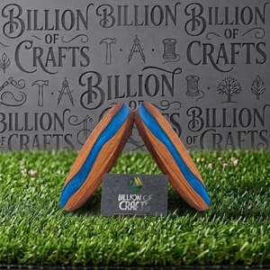 Premium Wood and Resin <b>Coaster</b> Set Custom Decorative <b>Drink</b> <b>Coasters</b> for Home Dining Restaurant and Hospitality - Product Image 3