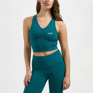 เสื้อโยคะคอวีดีไซน์สวย คุณภาพพรีเมียม ขายดี ราคาส่ง ทรงปกติสำหรับผู้หญิง - Product Image 1