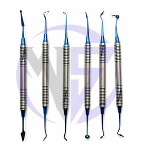 Instrumentos Profesionales para Rellenos Dentales de Composite, Juego de Herramientas Restauradoras de Doble Punta (6 Piezas) - Product Image 5