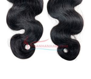 Vente en gros de vapeur naturelle Body Wave Cheveux humains de style afro Qualité garantie Alignement des cuticules brutes Paquet frontal disponible - Product Image 4