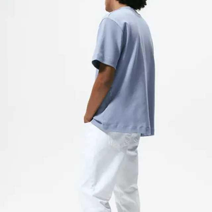 เสื้อยืดฤดูร้อนผู้ชาย บริการ OEM ผ้าฝ้ายน้ำหนักเบา ระบายอากาศได้ดี รับผลิตแบรนด์ส่วนตัว ส่งออกจำนวนมาก - Product Image 3