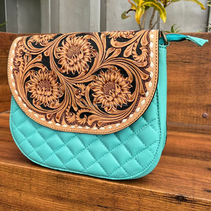 กระเป๋าสะพายข้างหนังวัวแท้สำหรับผู้หญิงกระเป๋าสะพายข้างลายหนังวัวแท้ปรับแต่งได้ - Product Image 3