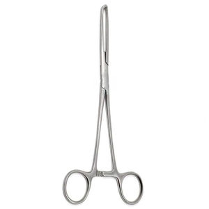 Pinza uterina Schroeder curva de un solo diente, instrumento quirúrgico ginecológico de acero inoxidable, venta al por mayor del fabricante - Product Image 2