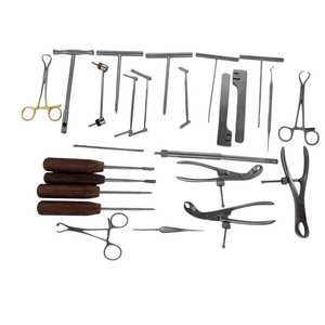 Ensemble d'instruments chirurgicaux orthopédiques de petite taille, 26 pièces, qualité supérieure, acier inoxydable, kit d'outils pour chirurgie traumatique et osseuse - Product Image 1