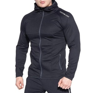 เสื้อแจ็คเก็ตฮู้ดซิปเต็มตัวแบบตัดต่อสีสำหรับผู้ชาย OEM/ODM |   ผ้าฟลีซ |   หลายสี |   ขายส่งจำนวนมาก - Product Image 4