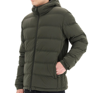 Ultimate Men's Hooded <b>Canvas</b> Puffer <b>Jacket</b> Lightweight Quilted Warm Insulated Front Logo Design for Outdoor <b>Work</b> Winter Travel - Product Image 4
