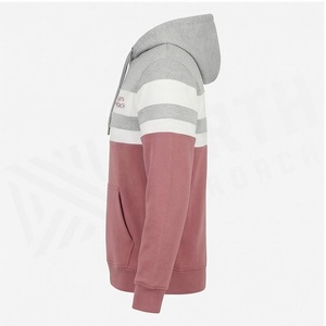 Sudadera con Capucha para Hombre North Approach, Diseño Color Block, Corte Regular, Algodón y Poliéster, Felpa Francesa, Informal, Otoñal, con Cierre Frontal - Product Image 3