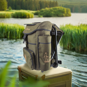 Hoomturban — chargeur solaire d'extérieur, pliable, 600d, en nylon, pour sac à dos, pêche, chasse, chaise - Product Image 2