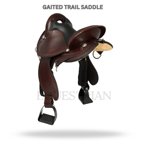 Selle de randonnée pour chevaux, équipement équestre - Product Image 2