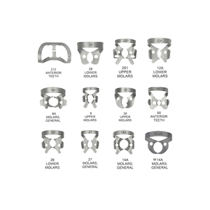 Kit Dental Completo de Acero Inoxidable de Grado Médico, Pinzas para Dique de Goma, Alicates Perforadores, Suministros Endodónticos Manuales Reutilizables CE - Product Image 4