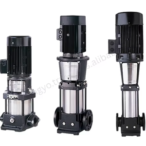 Bomba Centrífuga Multietapa Vertical Tsurumi TCR de Acero Inoxidable SUS304 para Suministro de Agua Industrial y Riego con Brida - Product Image 1