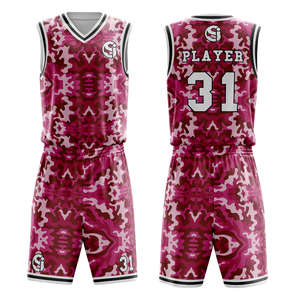 Uniforme de basket-ball personnalisé, vêtements de sport d'extérieur, basket-ball pour jeunes, uniforme de basket-ball personnalisé pour hommes - Product Image 2