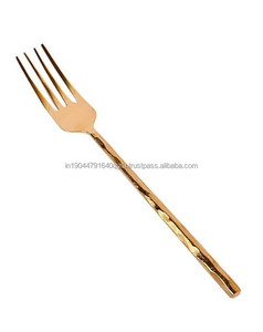 Luxury 304 Metal Mirror Polished Stainless Steel Dinner Pasta <b>Fork</b> - Product Image 3