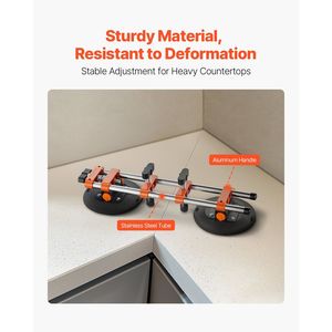 Set de couture sans couture de 6 \ "avec ventouse pour comptoir pour accessoires de carrelage-Jointure et nivellement des coutures - Product Image 4