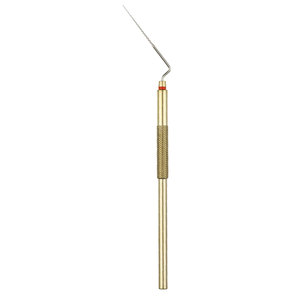 Instrumento dental curvo Fissure Carver de 95 mm K+B No. 2 para modelado detallado de fisuras, modelado de cera y anatomía occlusal - Product Image 5