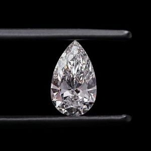 Diamant CVD de laboratoire certifié IGI, taille poire, 3 carats, couleur DEF, pureté VVS2 VS1, pierres précieuses de qualité supérieure pour la fabrication de bijoux unisexe - Product Image 1
