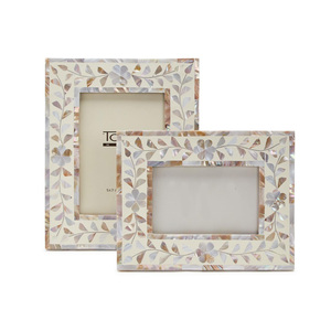 Various sizes mother of pearl inlay photo <b>frames</b> A4 <b>A3</b> size MOP mosaic <b>frame</b> for family photos - Product Image 3