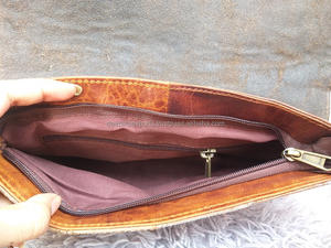 Sac à main à cheveux en cuir, écharpe en fourrure de vache, vêtements occidentaux, élégant, multi-usages, patchs en fourrure, sac à main - Product Image 5