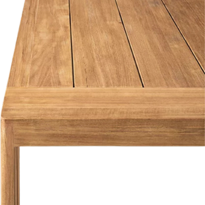 Mesa de Comedor de Teca Premium para Exteriores, Moderna, Rectangular, Grande, Resistente a la Intemperie, para Proyectos de Hostelería - Product Image 2