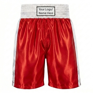 Custom <b>Boxing</b> Short Men Black With White Side Stripes Custom Wholesale Sublimation MMA Shorts High Quality Design Your MMA Short - Product Image 3