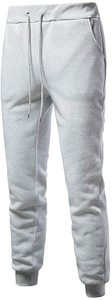 Sudadera con Capucha para Hombre, Color Sólido, Manga Larga, Informal, Gris, Forro Polar, Tejido de Punto, Moda Otoñal - Product Image 2