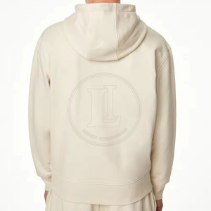 เสื้อฮู้ดดี้ผู้ชายแฟชั่นใหม่ ผ้าฝ้าย 100% แบบเรียบง่าย สวมใส่สบาย ระบายอากาศได้ดี มีกระเป๋า ดีไซน์โดดเด่น สำหรับขายออนไลน์ - Product Image 3