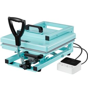 Nueva Máquina de Prensa de Calor Híbrida Multifunción 8 en 1 de 15 x 15 Pulgadas, Fácil Control, Sublimación Rápida, Color Verde Claro, Modelo D0100XFPU8U - Product Image 1