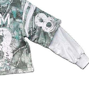 Casual Camo Football Jersey for Men Long Sleeve Oversized Graphic T Shirt Streetwear Fashion Top - Product Image 4