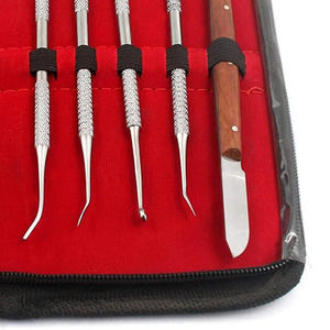 Espátulas Dentales de Acero Inoxidable de Alta Calidad, Juego de 10 Piezas, Cuchillos para Yeso, Herramientas de Tallado de Cera para Laboratorio, Certificación CE ISO, Marca Grip Surgical - Product Image 6