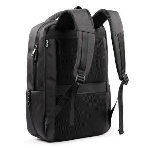 Minimalist Oxford Laptop <b>Backpack</b> With Zipper Closure Water Resistant 20-39L Capacity Unisex Shoulder Straps Softback Design - Product Image 5