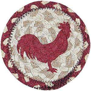 Handcrafted Round Jute <b>Table</b> Mat with Star Design Decorative Braided <b>Placemat</b> for <b>Dining</b> Home Decor - Product Image 4