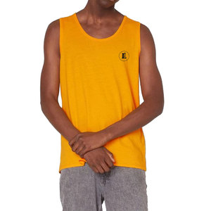 Camiseta sin Mangas para Hombre, Precio Económico, Diseño y Talla Personalizados, 100% Algodón Transpirable, Servicio OEM, para Fitness - Product Image 1