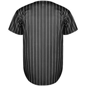 Chemise décontractée à manches courtes avec doublure, prix de gros, couleur personnalisable, logo OEM, maillot de baseball entièrement boutonné avec design personnalisé pour hommes - Product Image 3
